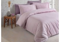 Постільна білизна ранфорс Delux Turkiz - Kalamaki Violet (Turkey), євро